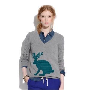 Madewell Wallace Giant Jackalope Sweater